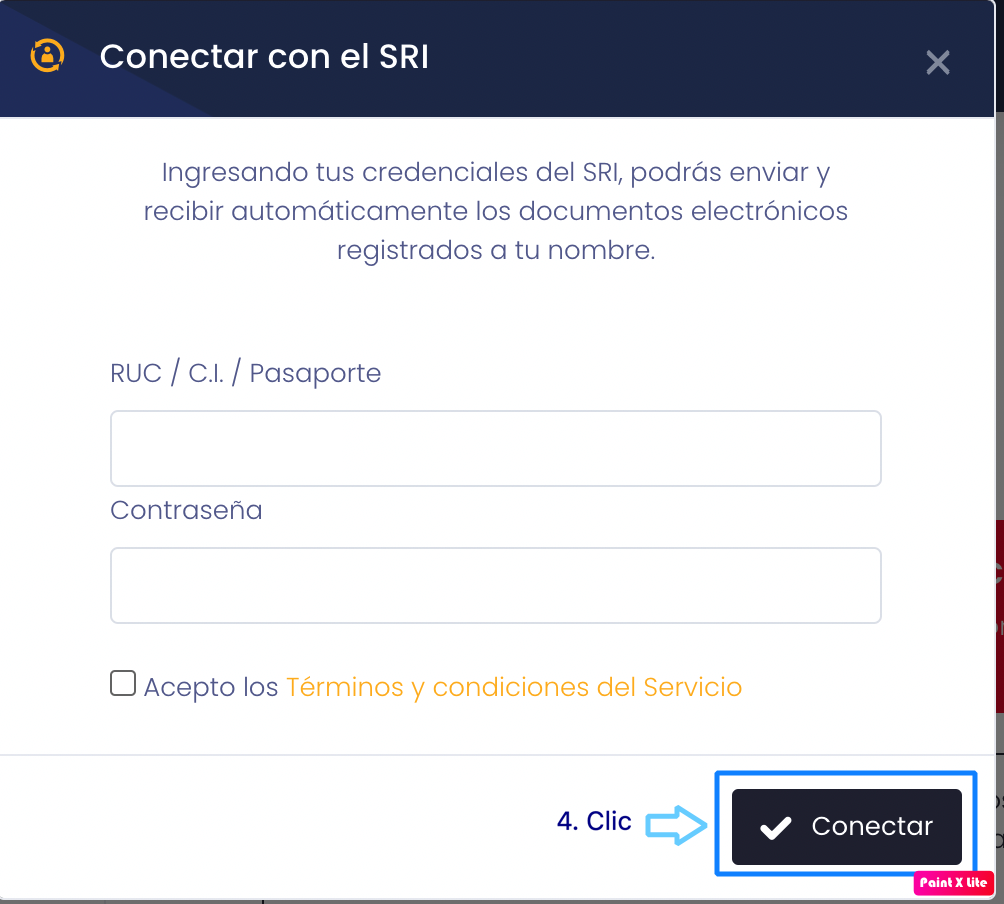 Activar Módulo de Recepción