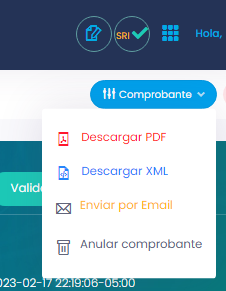 Anulación de Documentos