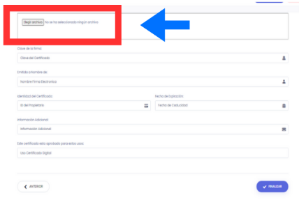 Configuración Firma Electrónica