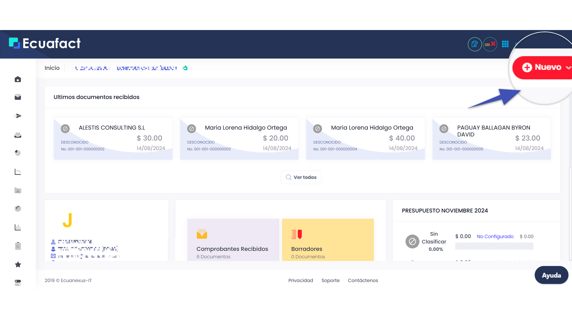 Guía para crear Proformas en Ecuafact
