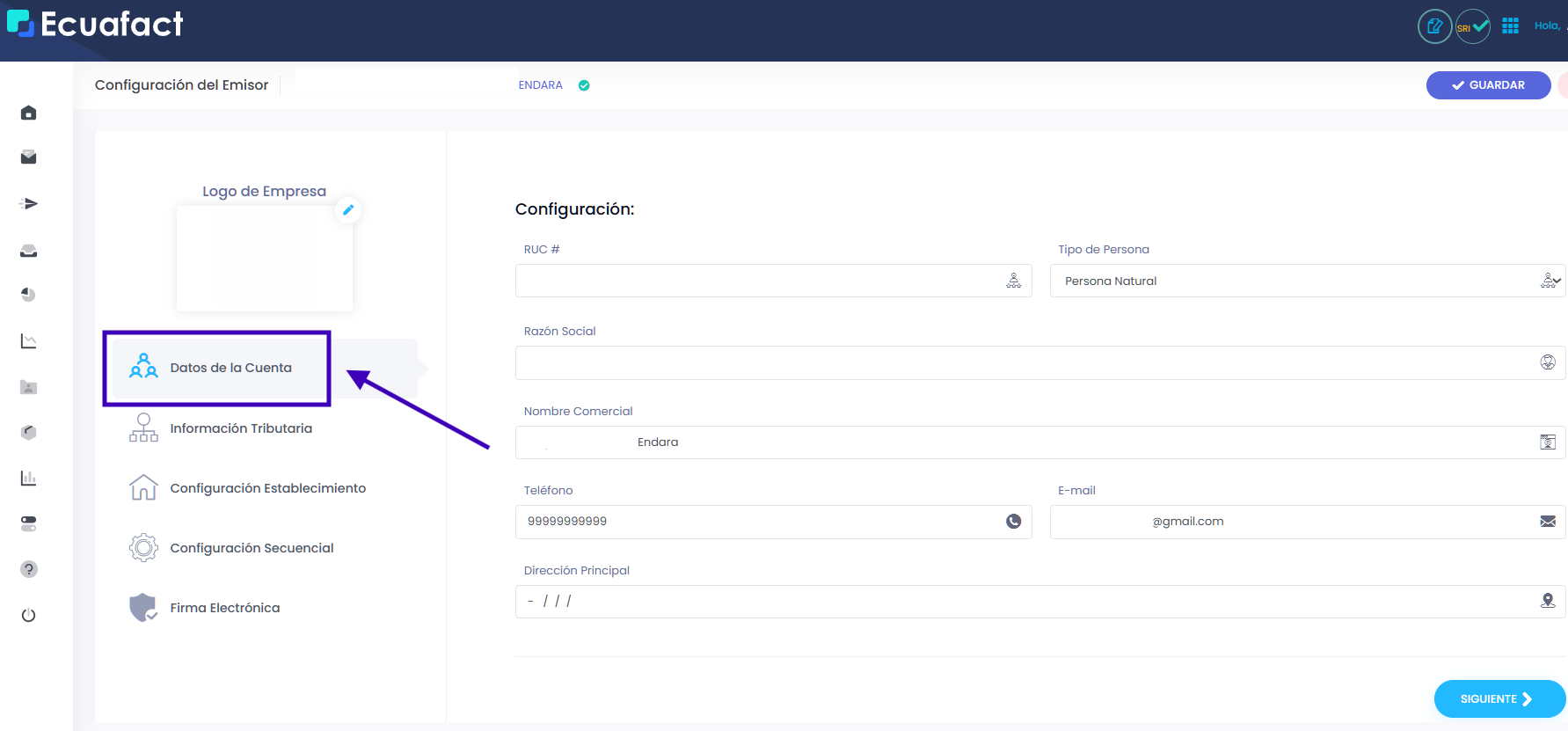 Guía para definir el tipo de persona (Natural o Jurídica)
