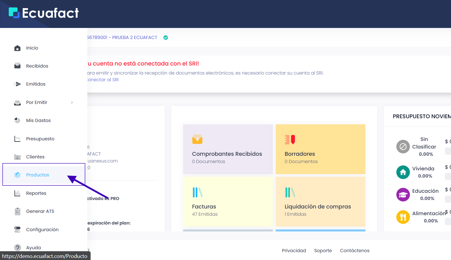 &; Guía rápida: Importar productos en Ecuafact
