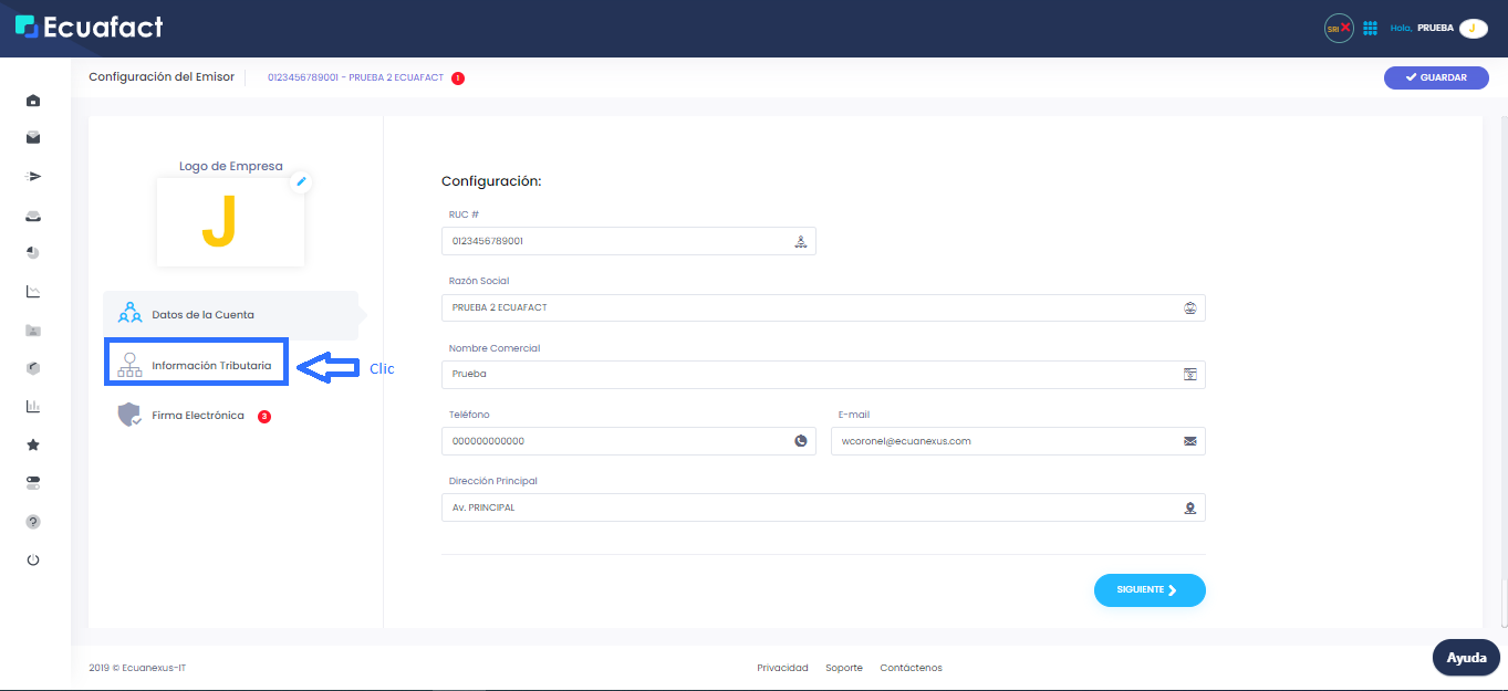 Instrucciones para Configuración del Régimen RIMPE