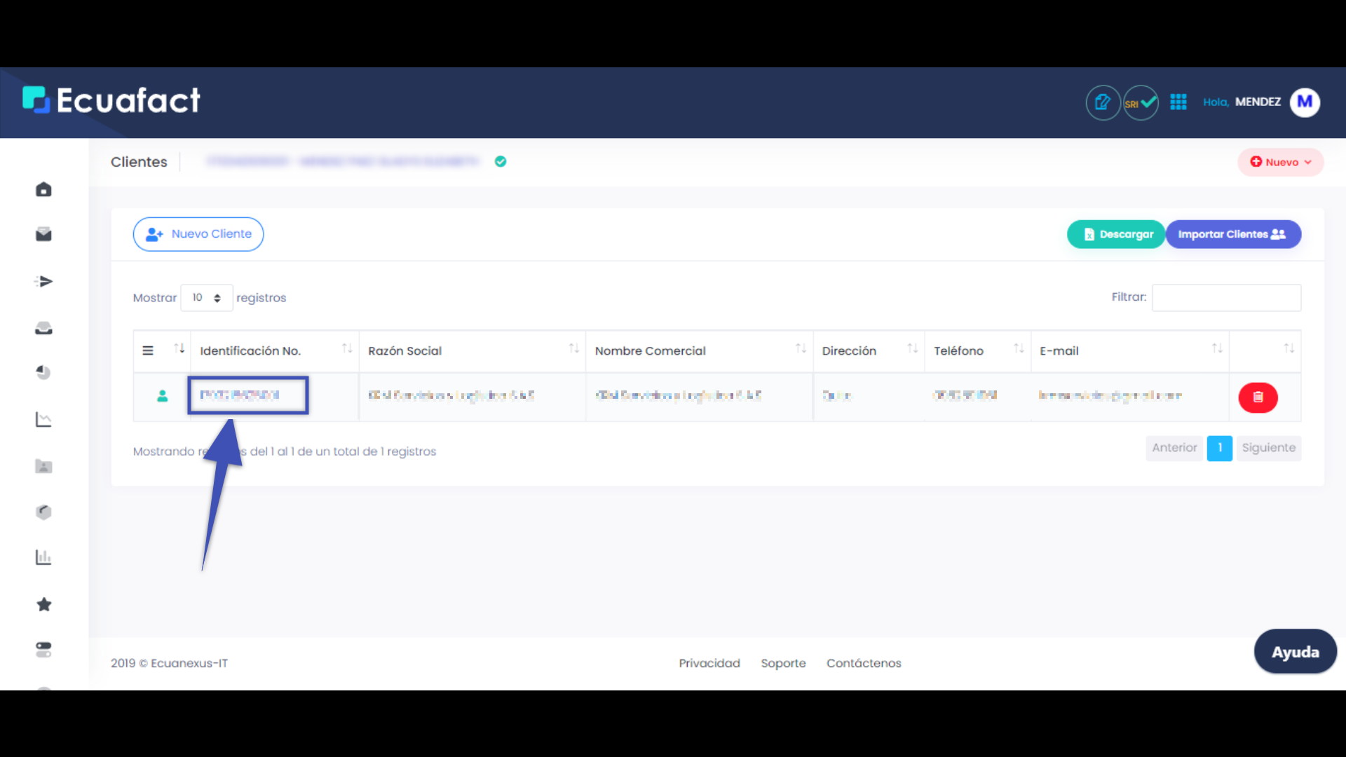Modificar datos de tus clientes