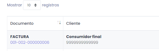 Modificar Documento No autorizado con ERROR