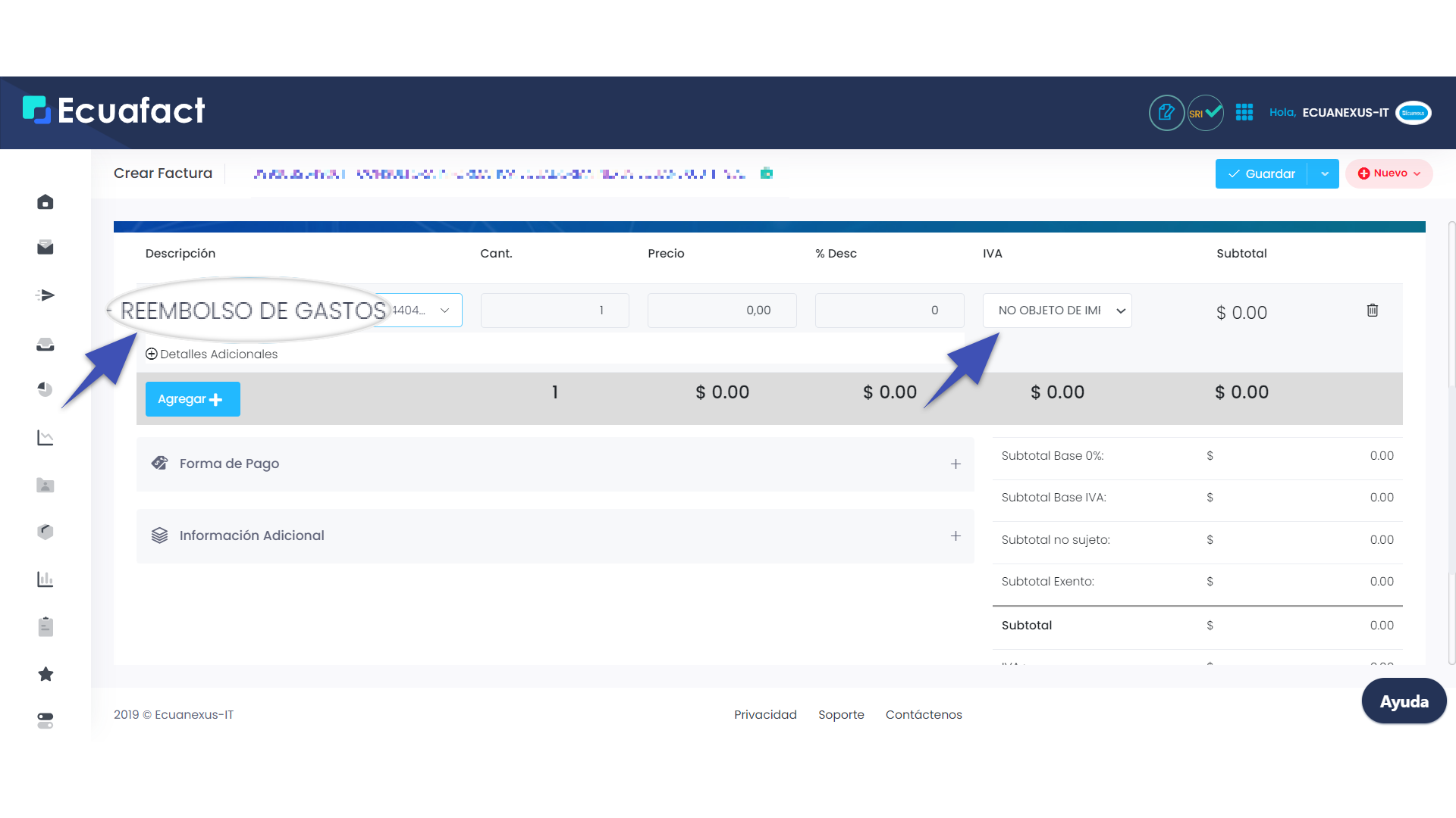 Guía para realizar un reembolso de gastos