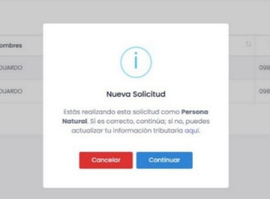 Solicitud de Firma Electrónica