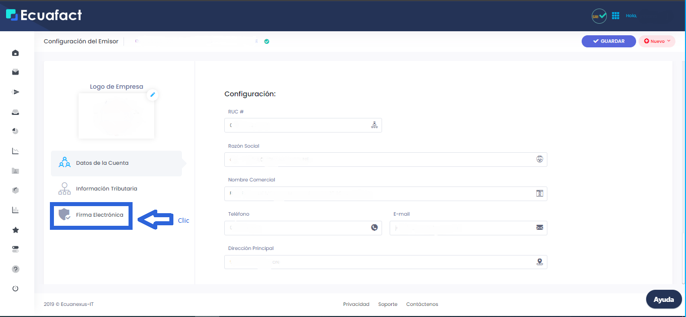 Visualizar el estado de la solicitud de Firma Electrónica